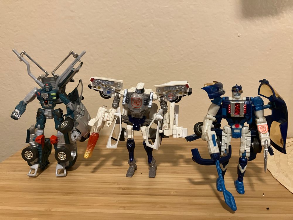 Car Robots Autobot Brothers in robot mode