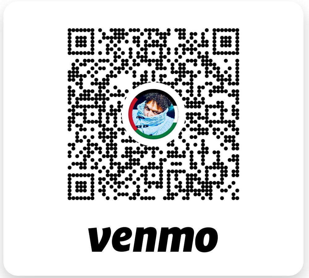 QR Code for Venmo account @jskylerinc
