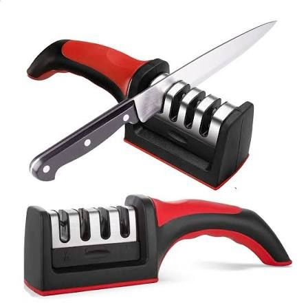 A manual knife sharpener 