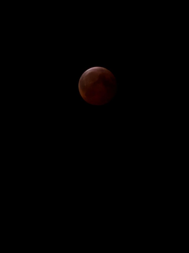 Blood moon lunar eclipse 3/14/25
