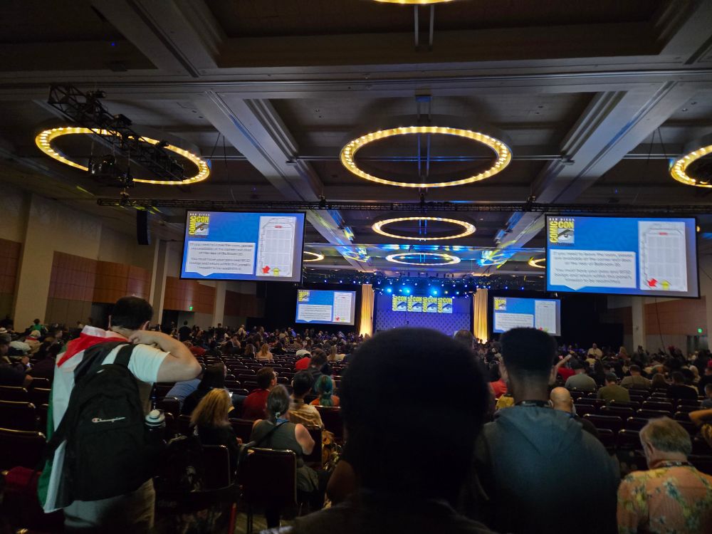 View of Ballroom 20 at SDCC 