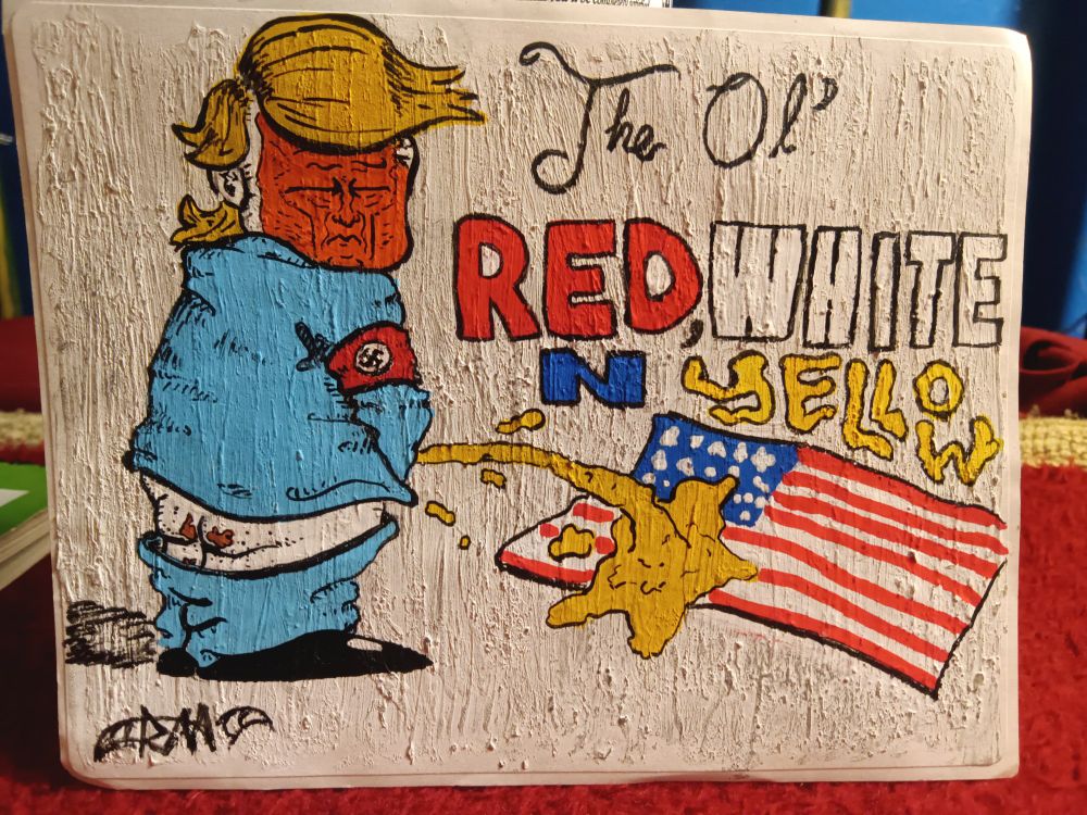 Got the idea from those old peeing Calvin stickers.