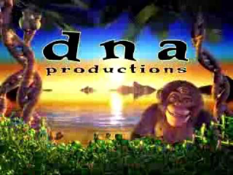 A screenshot of DNA Production’s on-screen logo with Paul the Chimpanzee. Paul is best known for saying “Hi, I’m Paul” at the end of every episode of Jimmy Neutron. 
