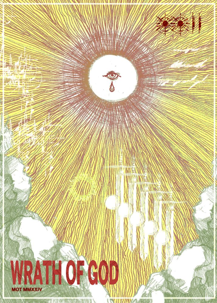 god weeps upon the massacre.

proxie card based in wrath of god, from magic: the gathering