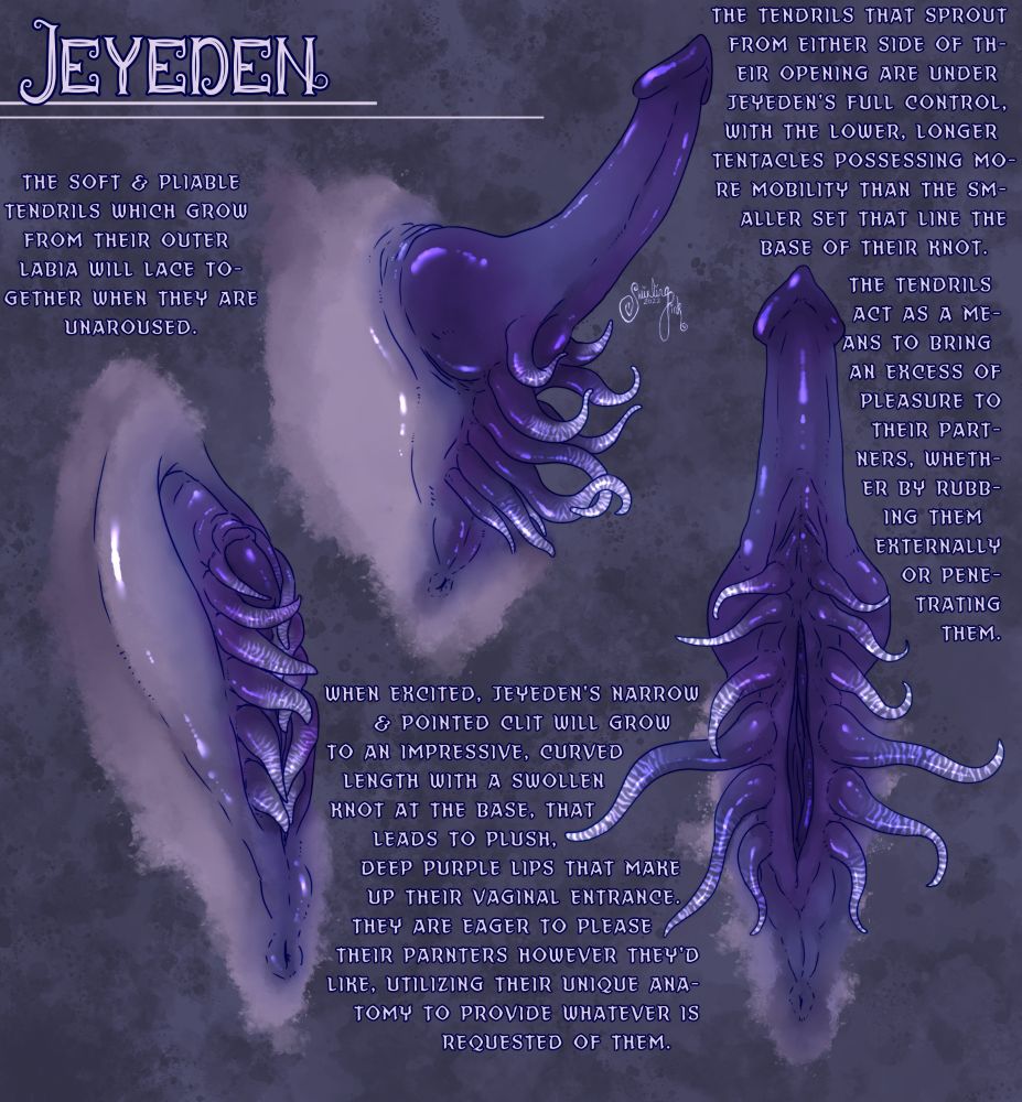 anatomy sheet of intersex tentacle bits