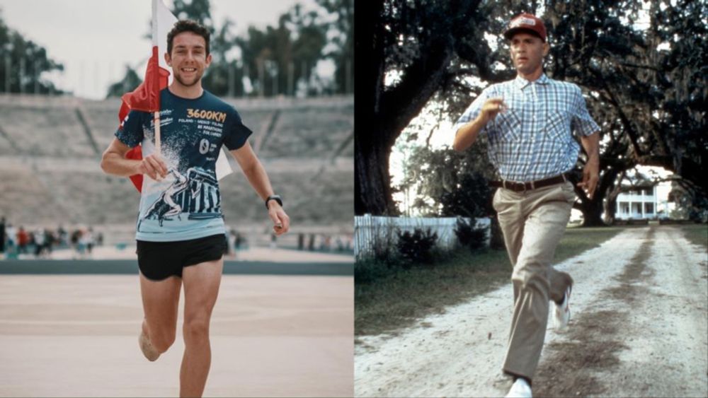 Polish Forrest Gump to run across America for 140 days