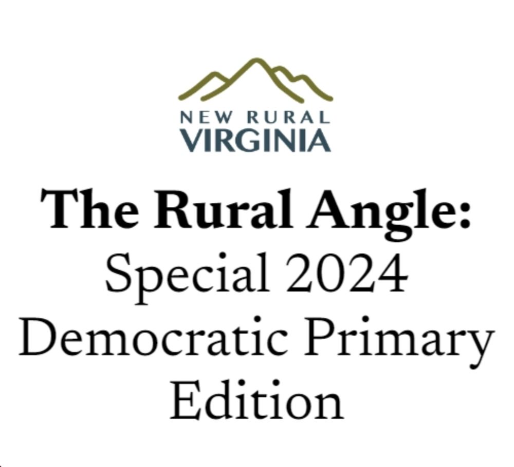 New Rural Virginia Publishes Q’s & A’s with Democratic Candidates in VA01, VA04, VA05, VA06, VA07, VA09, VA10