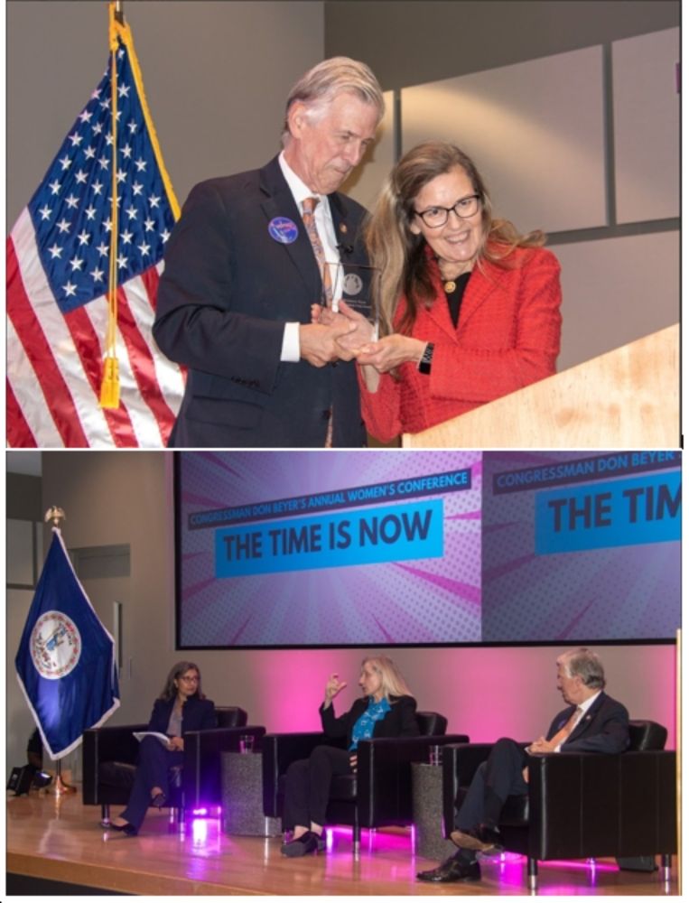 Video: Rep. Don Beyer (D-VA08) Honors Rep. Jennifer Wexton (D-VA10) at Annual Women’s Conference Featuring Keynote Speaker Abigail Spanberger