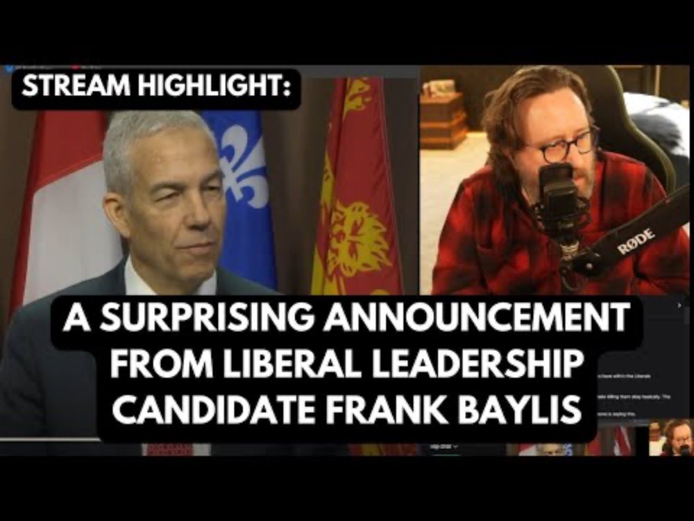 A Surprising Announcement From Liberal Leadership Candidate Frank Baylis