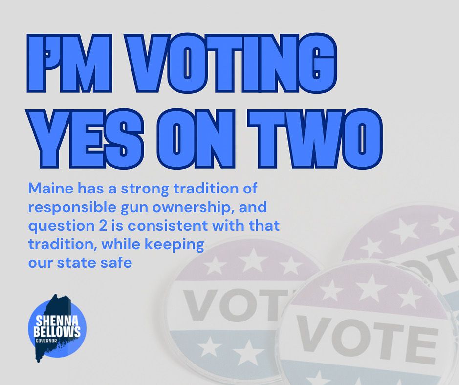 Graphic that says “I’m voting yes on two” 