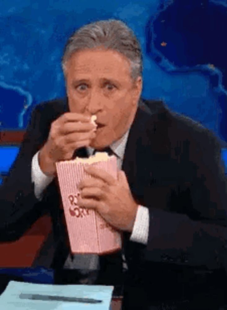 Jon Stewart Eat GIF