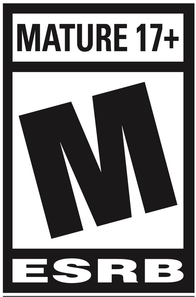 An M rating from the ESRB