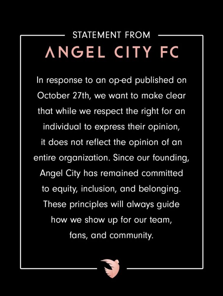ACFC lackluster statement 