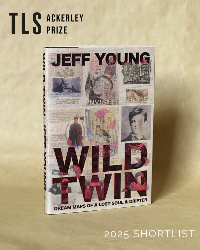 TLS ACKERLEY PRIZE 2025 SHORTLIST, front cover of Wild Twin, Jeff Young.