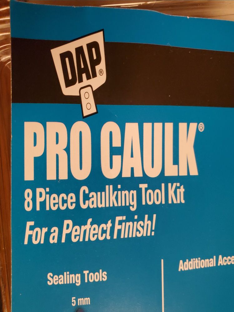picture of a package labeled "pro caulk"