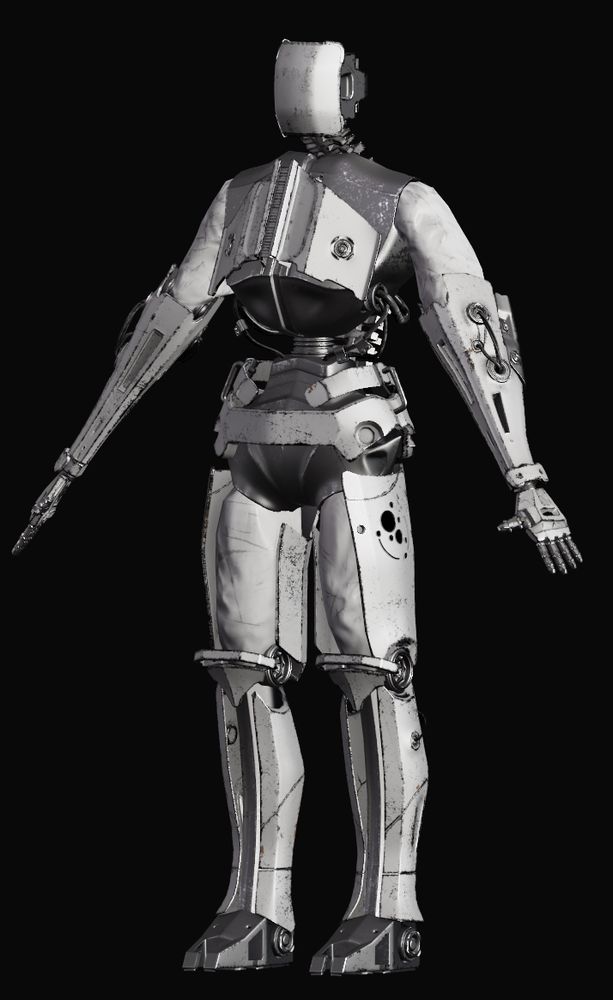 NILE the robot character for my game
