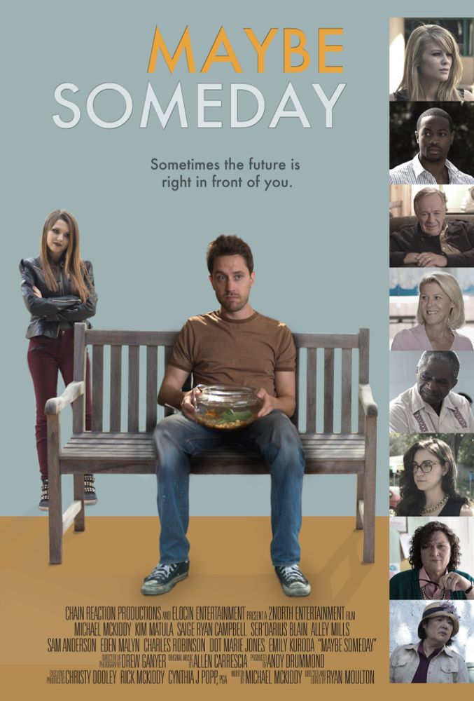 movie poster for the film
Maybe Someday