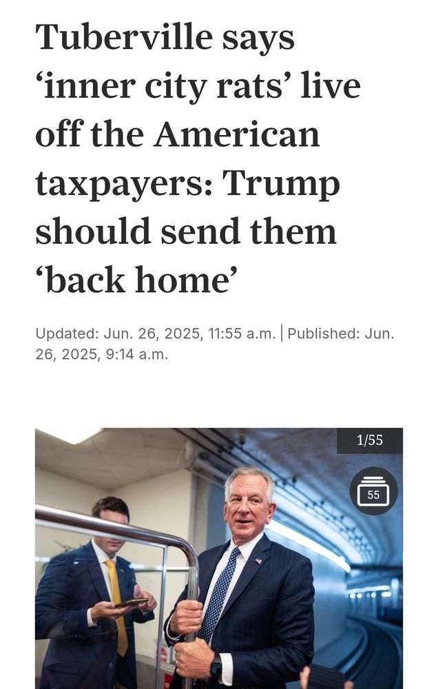 Tuberville says ‘inner city rats’ live off the American taxpayers: Trump should send them ‘back home’
Updated: Jun. 26, 2025, 11:55 a.m.|Published: Jun. 26, 2025, 9:14 a.m.