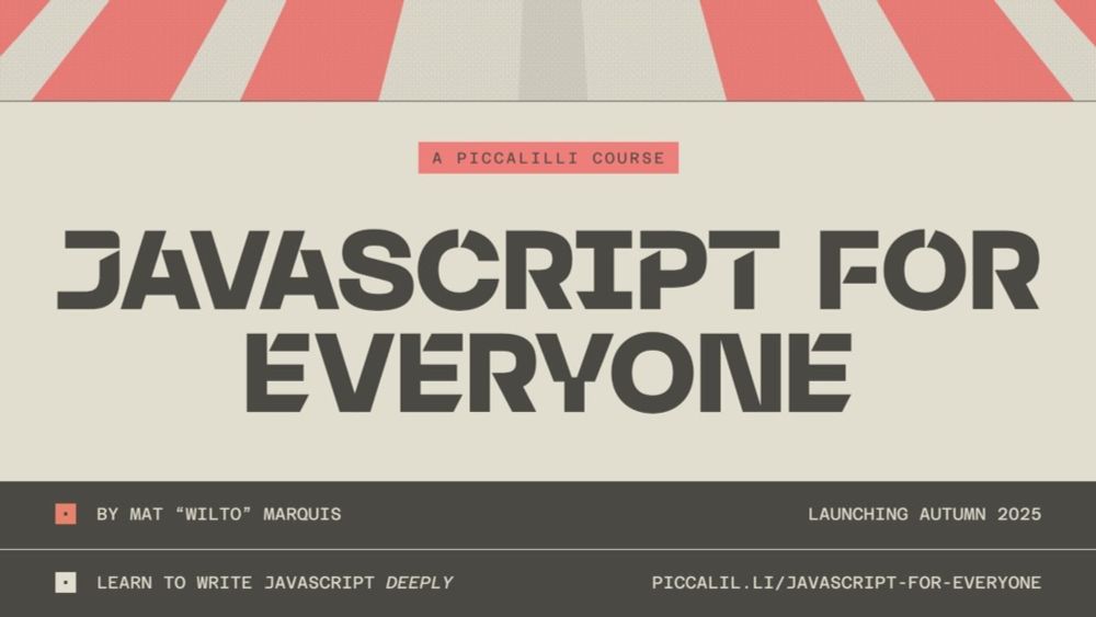 Writing the JavaScript for Everyone Newsletter - Issue #7