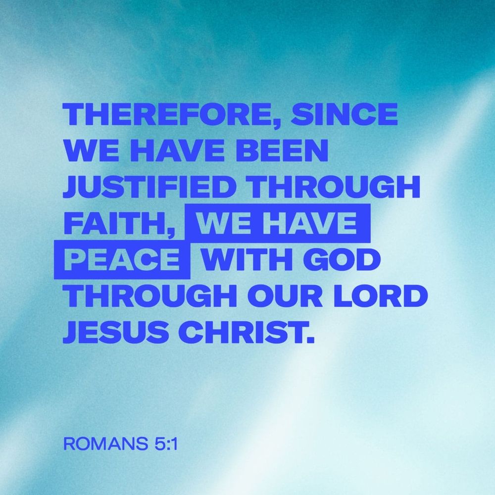 Romans 5:1-2 MSG
[1-2] By entering through faith into what God has always wanted to do for us—set us right with him, make us fit for him—we have it all together with God because of our Master Jesus. And that’s not all: We throw open our doors to God and discover at the same moment that he has already thrown open his door to us. We find ourselves standing where we always hoped we might stand—out in the wide open spaces of God’s grace and glory, standing tall and shouting our praise.

https://bible.com/bible/97/rom.5.1-2.MSG