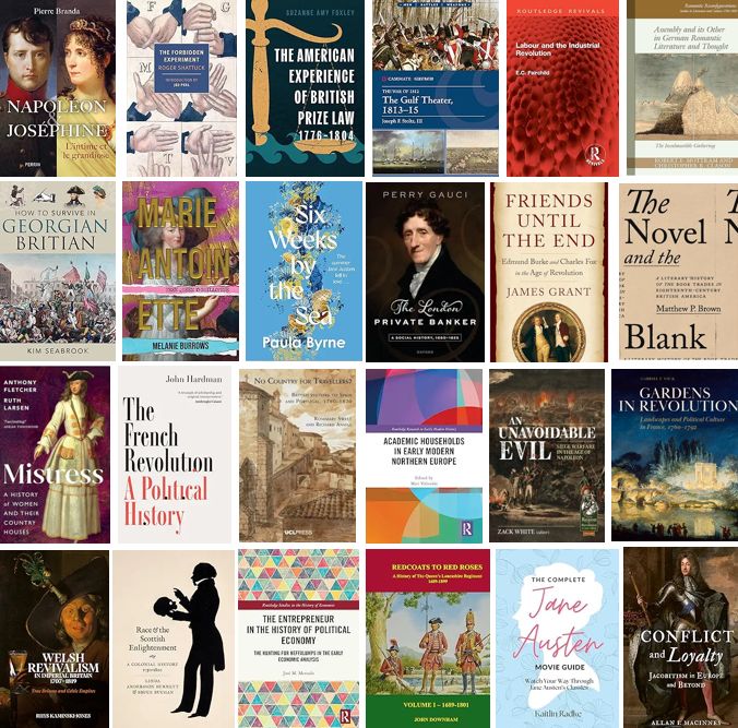 many covers of the books about the 18th century that are scheduled for publishing in August. You find the list here: https://regency-explorer.net/new-releases/
