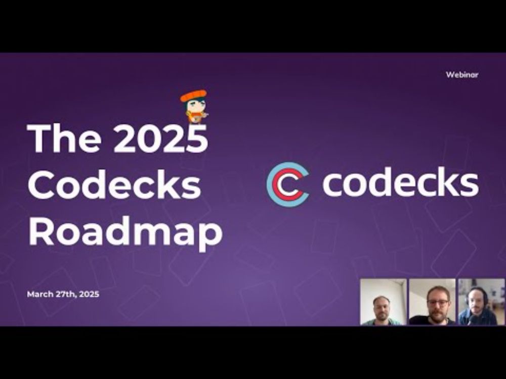 Webinar: The Codecks 2025 Roadmap