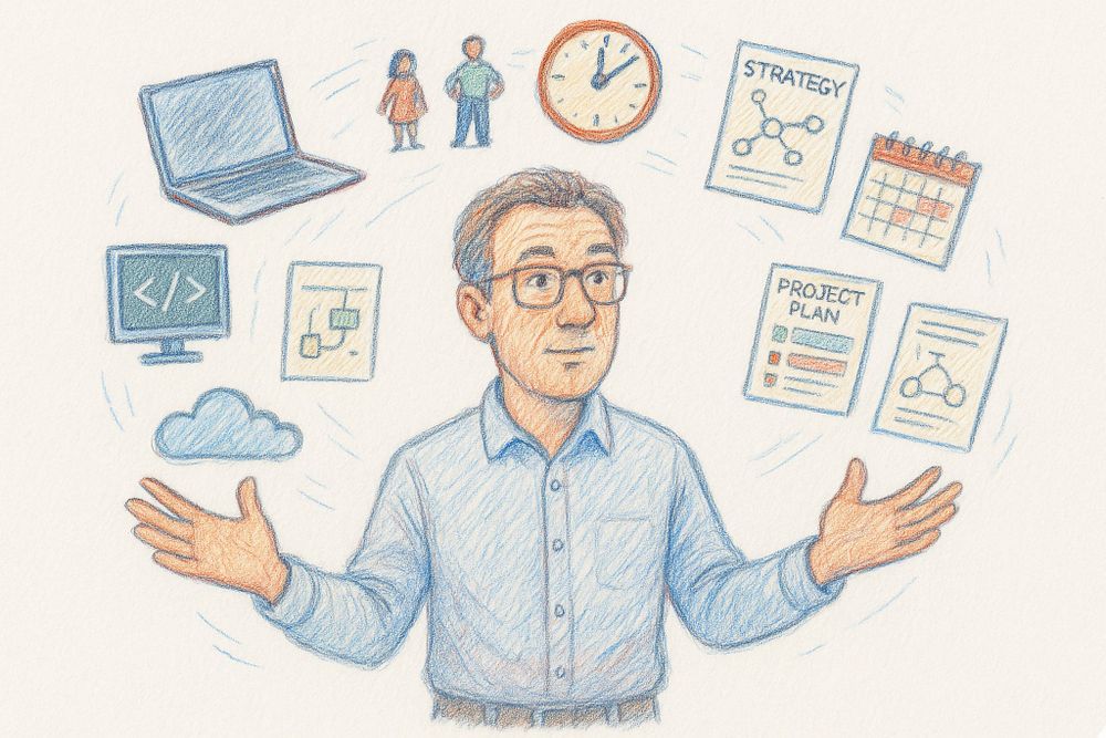 Forever trapped between engineering and business