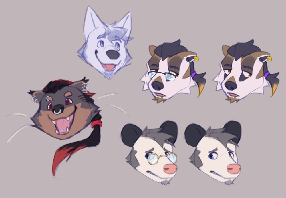 character headshots