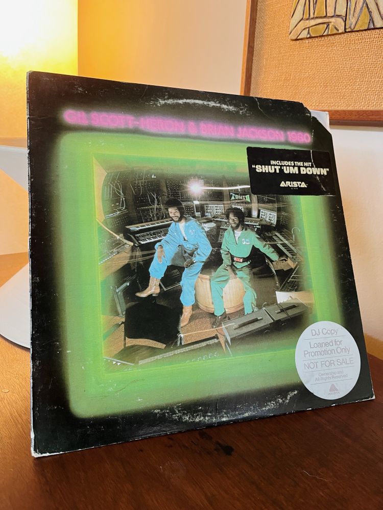 Gil Scott-Heron & Brian Jackson's album '1980'. 