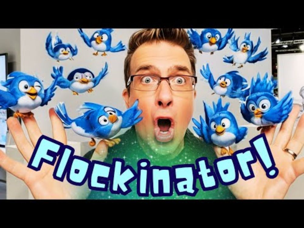 I Released a Flock of Birds at a MASSIVE Tech Convention!