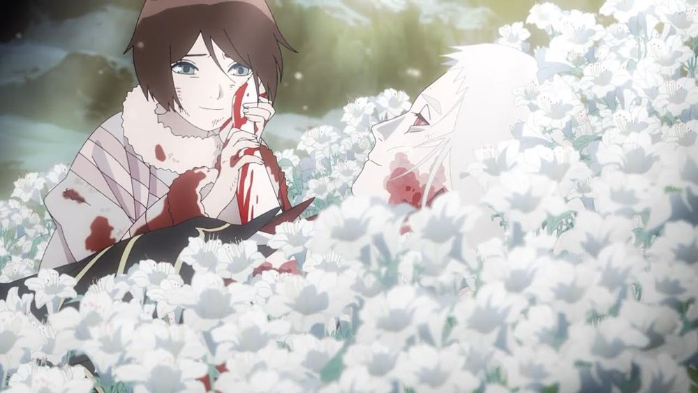 vampire in the garden