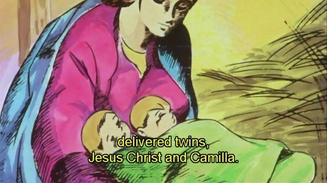 "delivered twins, jesus christ and camilla"