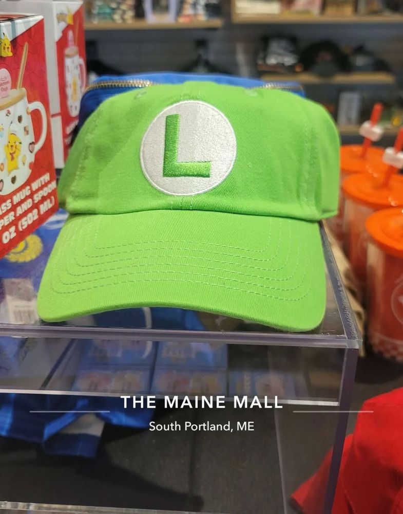 A Luigi hat 