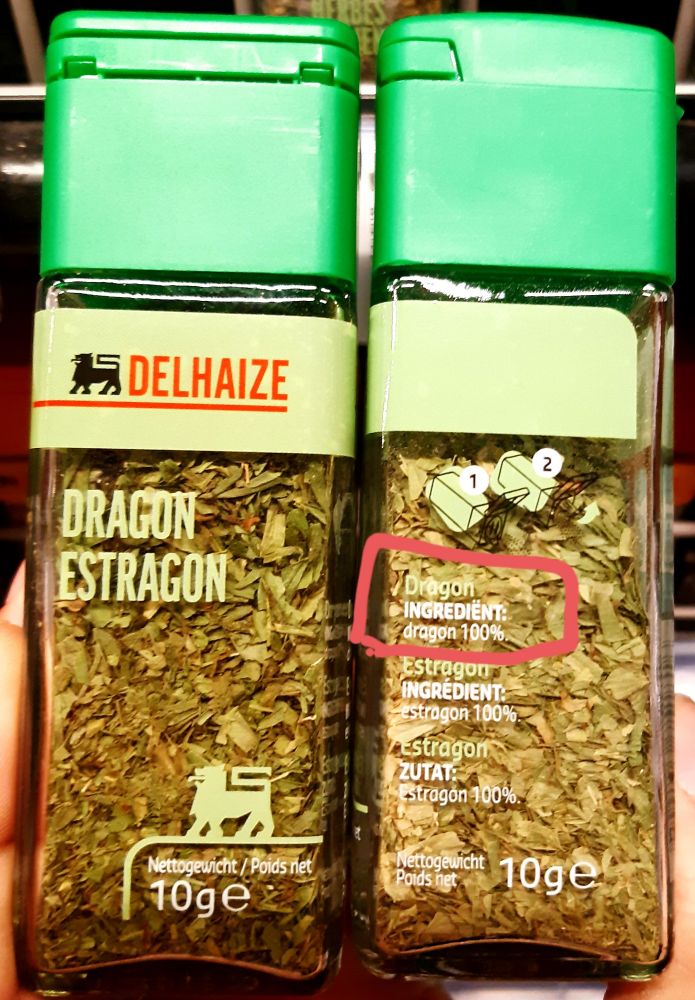Ingredients: 100% Dragon