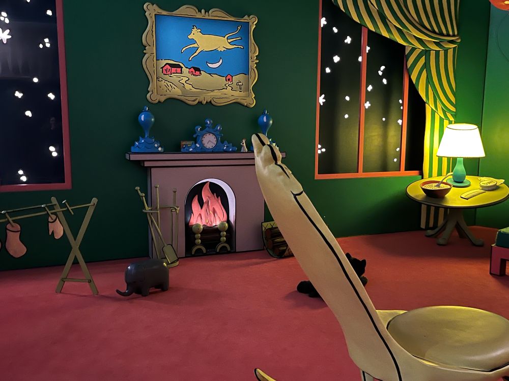 THE GREEN ROOM FROM GOODNIGHT MOON!