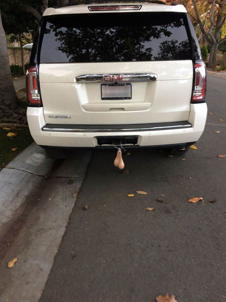 Truck nuts.