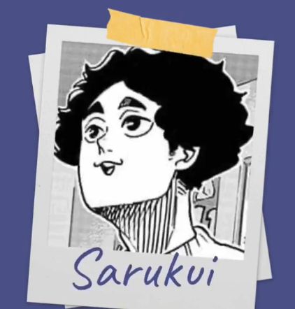 Screenshot of the quoted video showing post-timeskip Sarukui.