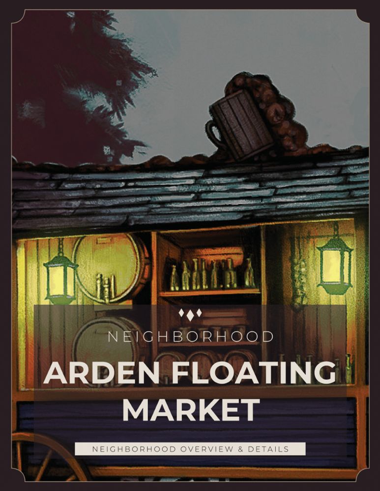 Cover of the Arden Floating Market neighborhood.