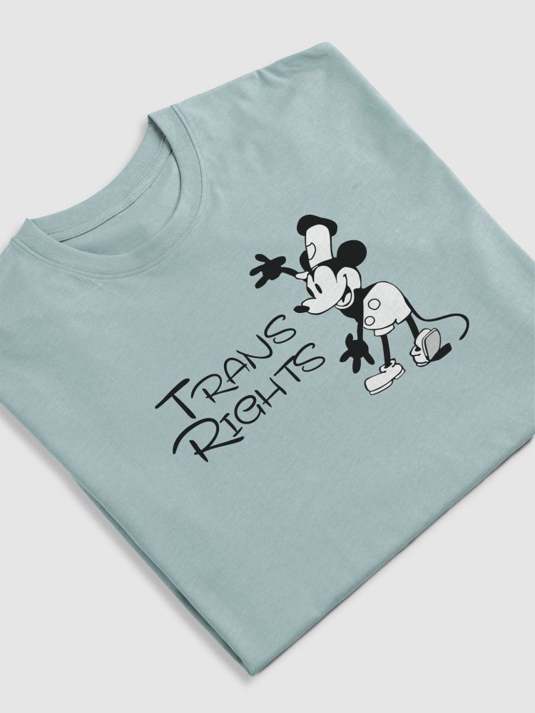 Steamboat Willie - Trans Rights Tee