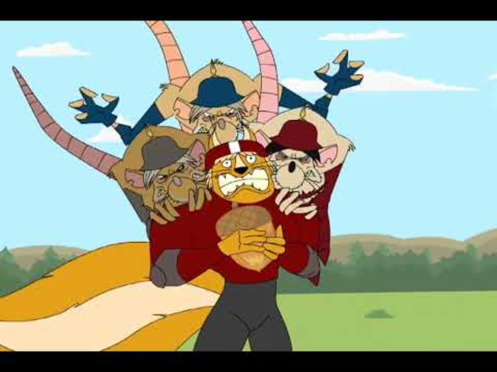 David M Strandquest Animation Director-Cartoon Network/Boomerang/Wedgies-Roller Squirrels 04-Rats