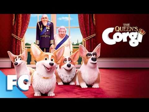 The Queen's Corgi | Full Animated Comedy Movie | Royal Corgi | Free HD Dog Movie