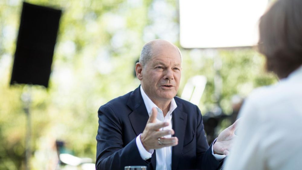 Kanzler Scholz im ZDF-Sommerinterview