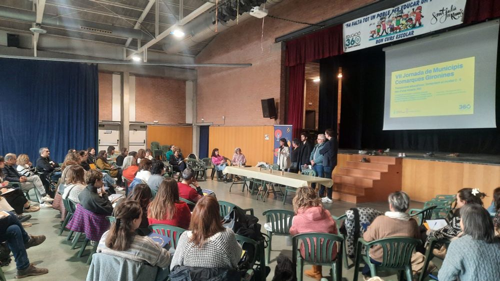 Imatge de la jornada que ha tingut lloc al Centre cívic de Sant Julià de Ramis