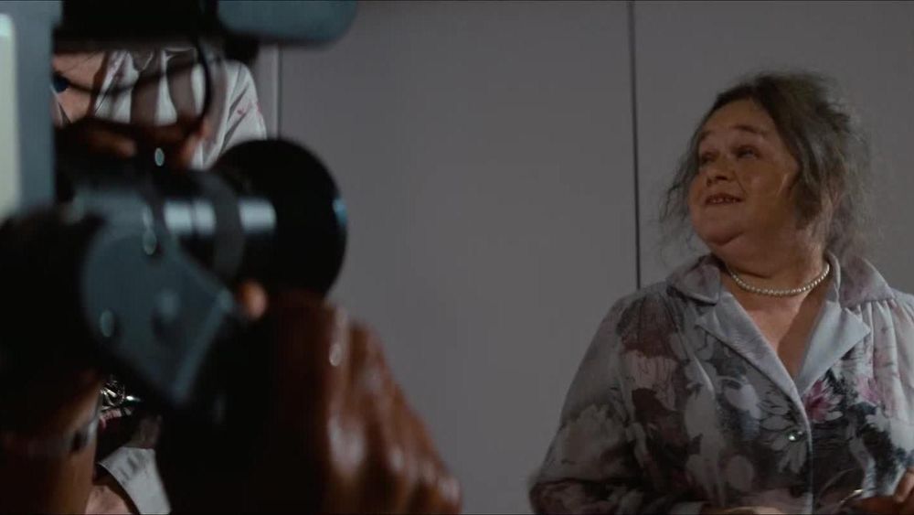 Tangina in Poltergeist exclaiming, to the camera, that this house is clean. Or is it?