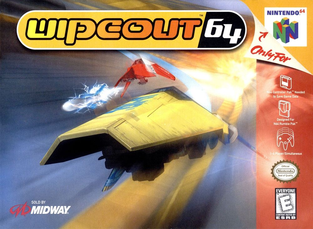 Wipeout 64 North American Box