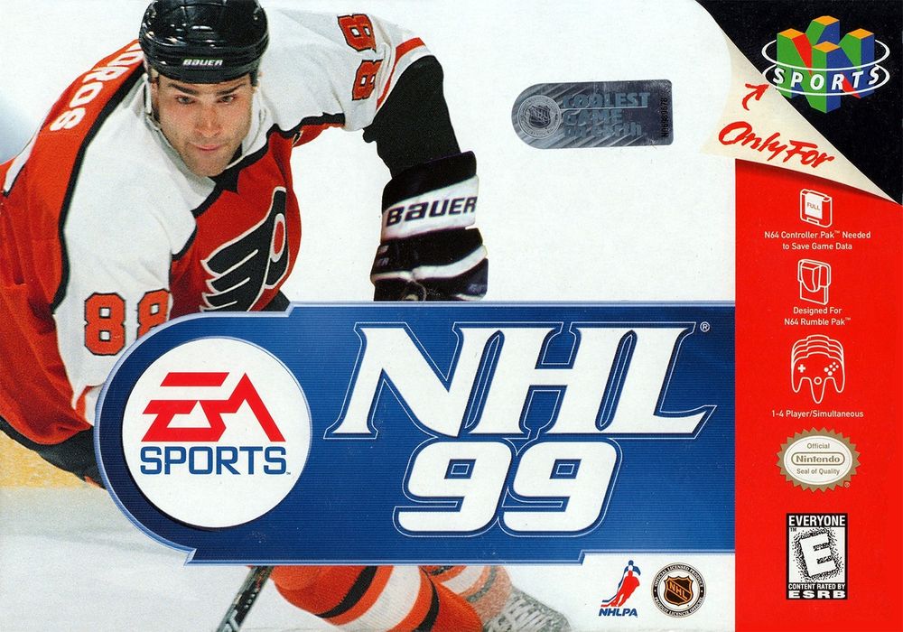 NHL 99 North America Box
