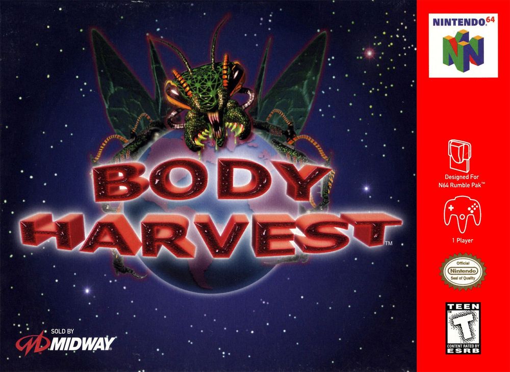 Body Harvest North America Box