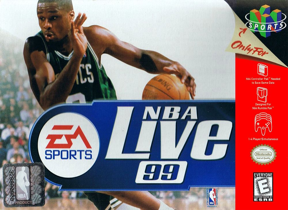 NBA Live 99 North America Box