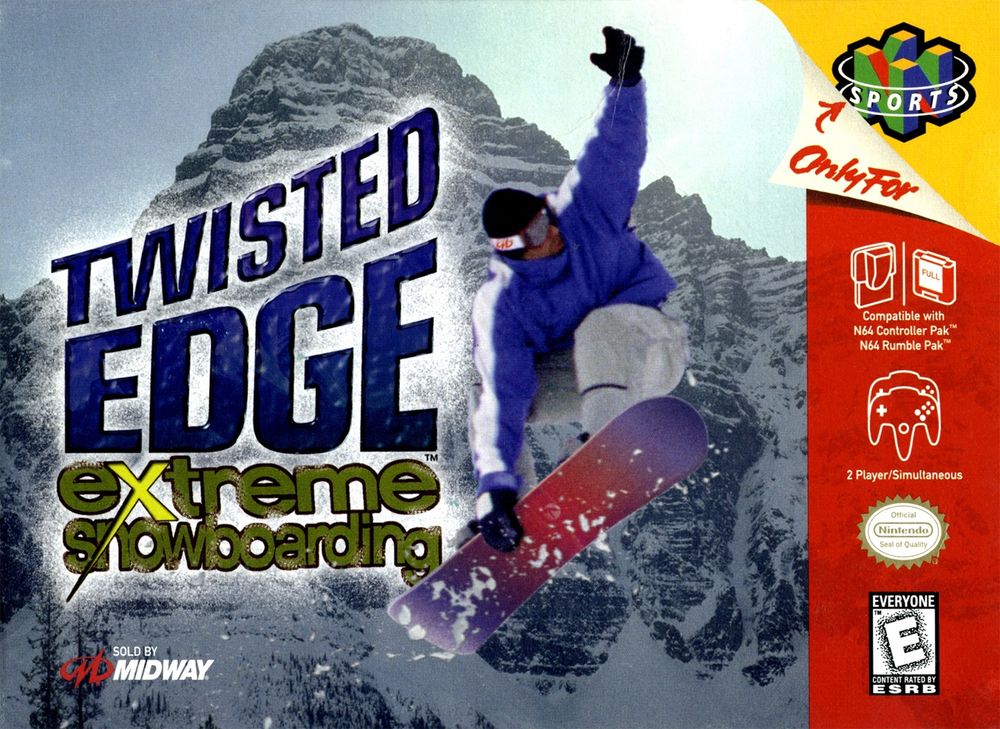 Twisted Edge Extreme Snowboarding North America Box