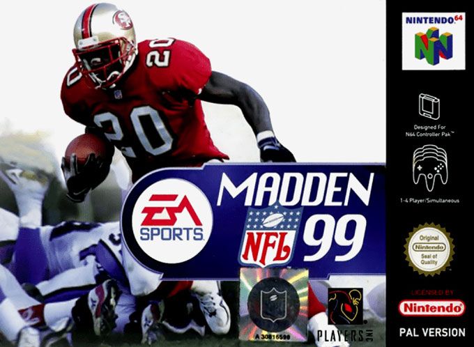Madden NFL 99 Europe Box